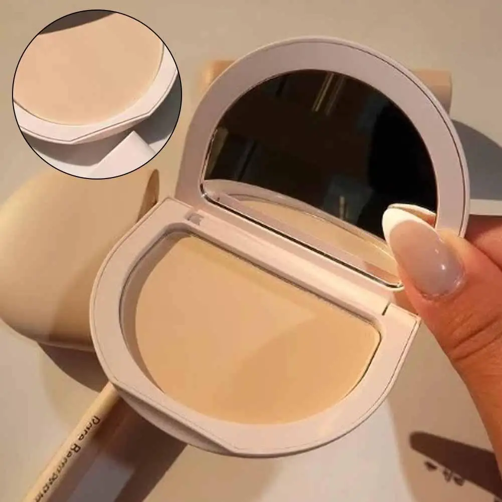 3 couleurs maquillage poudre pour le visage éclaircir contrôle de l'huile maquillage nu poudre pressée fond de teint Base de maquillage cosmétiques