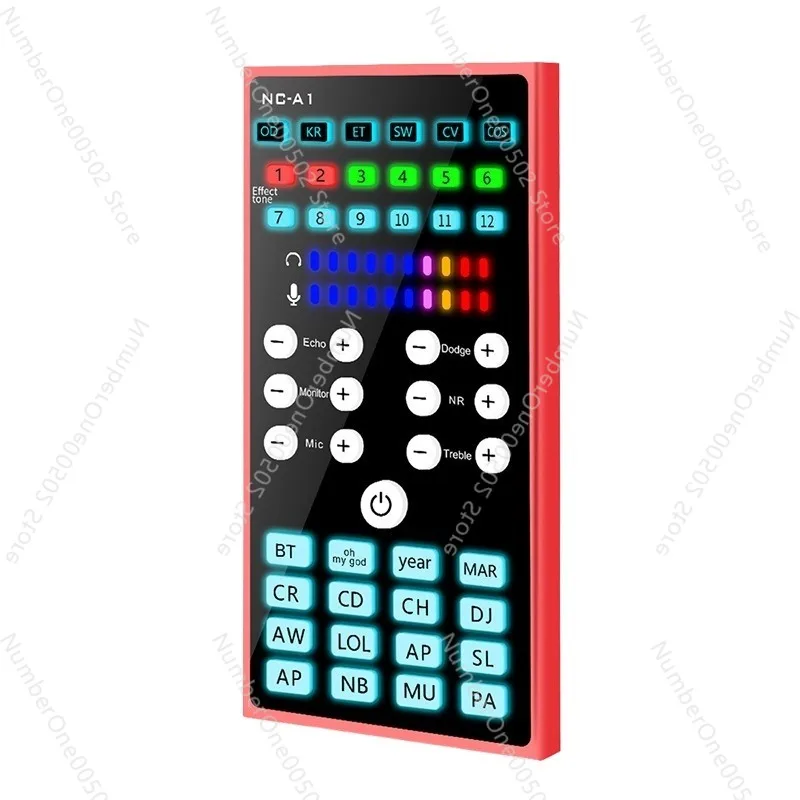 A1 mobile phone sound card live broadcast computer mobile phone universal national k song Douyin Kuaishou universal