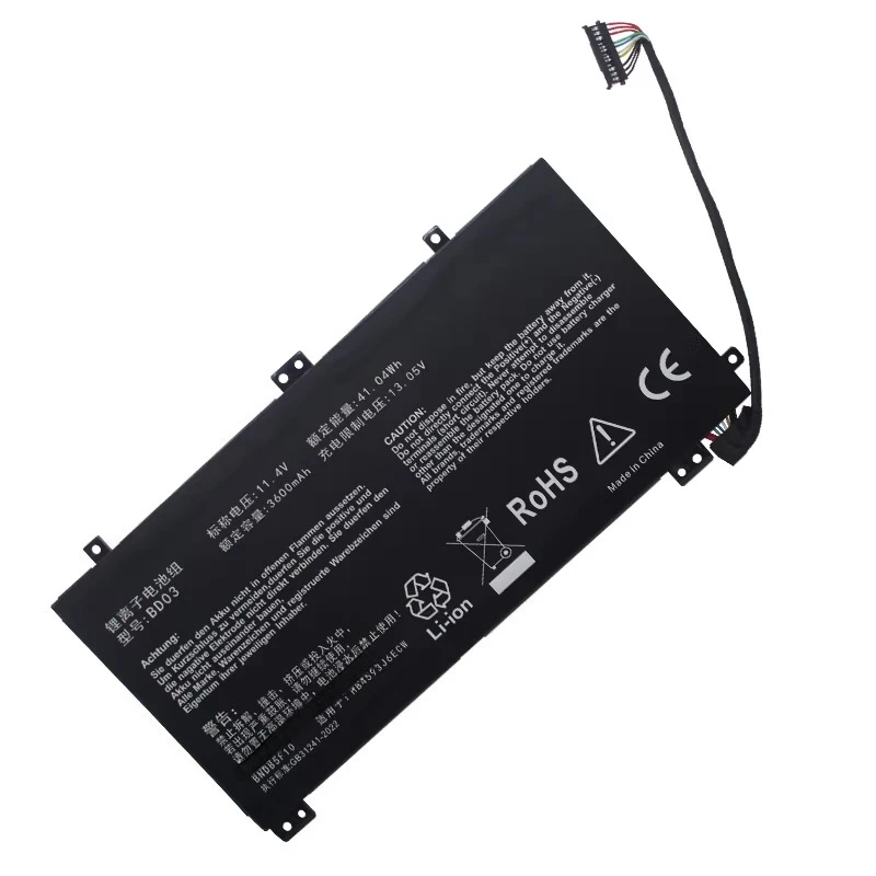 

For HUAWEI MateBook13 WRT-W09 W19/L WX9 W29/L HN-W19L/R WFE9L WFH9F WFH9L HB4593J6ECW Battery 3600mah