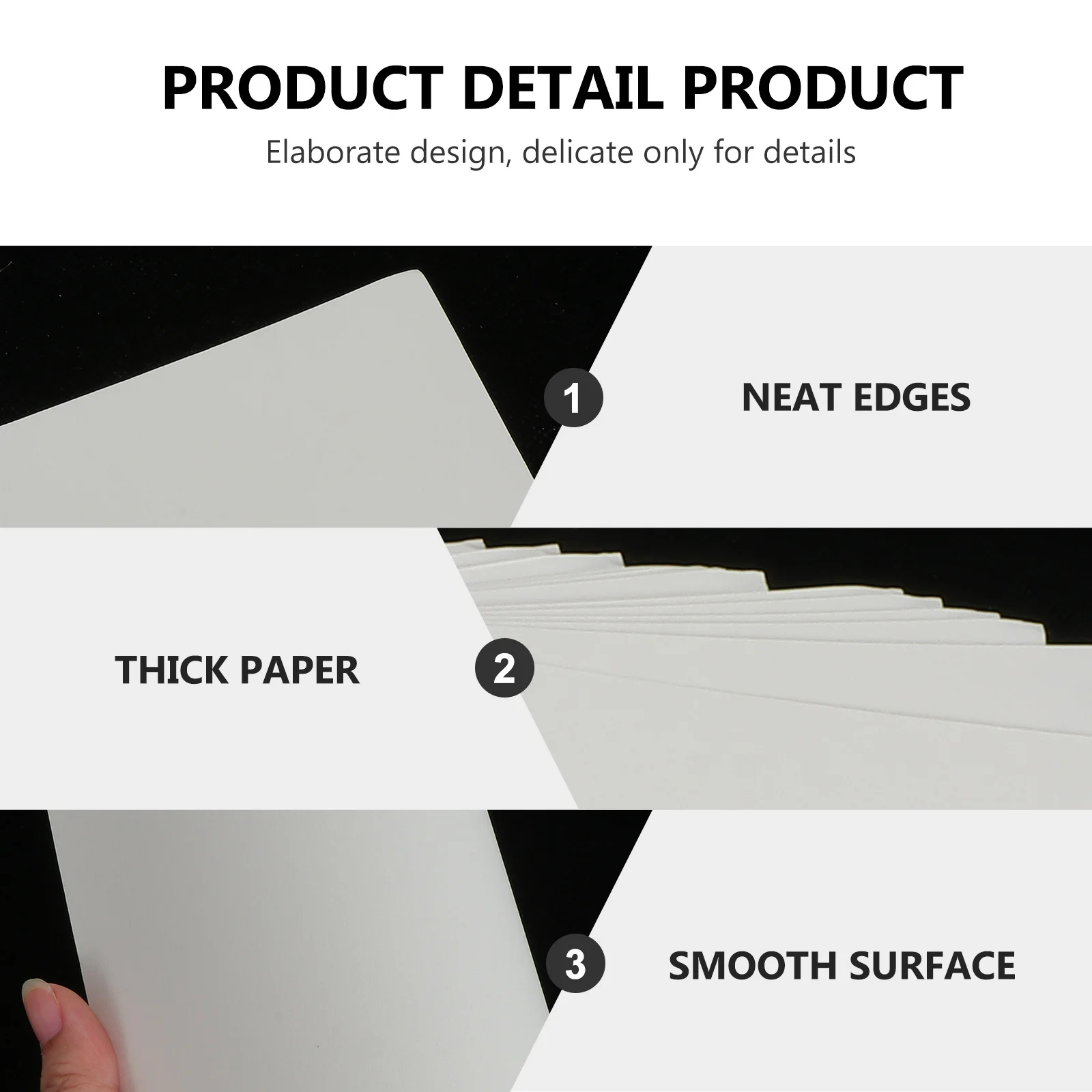 

20pcs Smooth Cotton Pulp Drawing Paper For Sketching Blank Drawing Paper Painting Art Supplies Students Artists