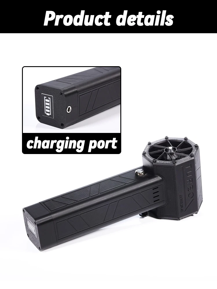 Powerful Blower High Speed Duct Fan Mini Turbo Jet Fan Violent Fan High-Performance Brushless