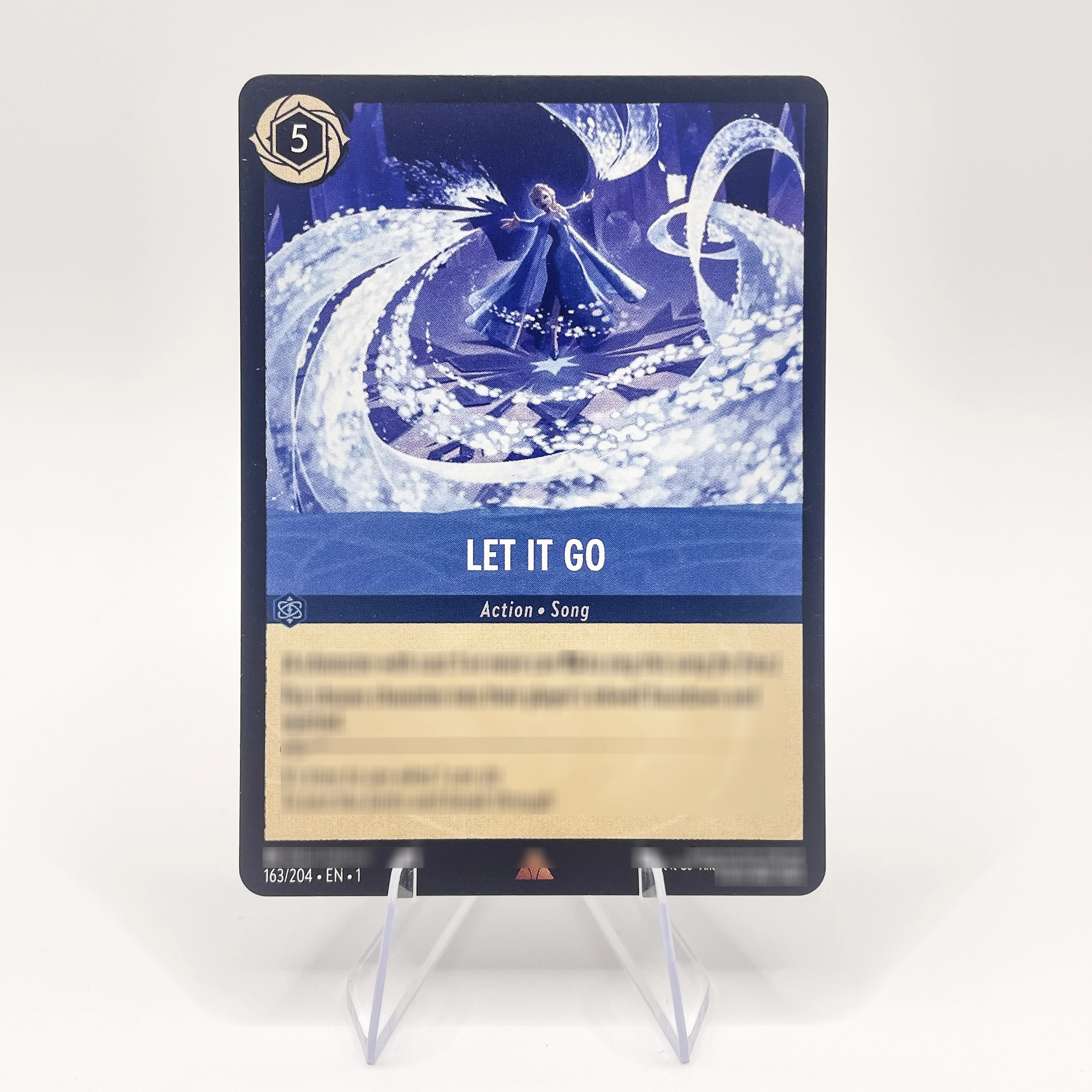 Lorcana Proxy Chapter 1 Regular High Quality Rare Cards Legendary Cards Elsa Mickey Mouse TCG Game Cards English version