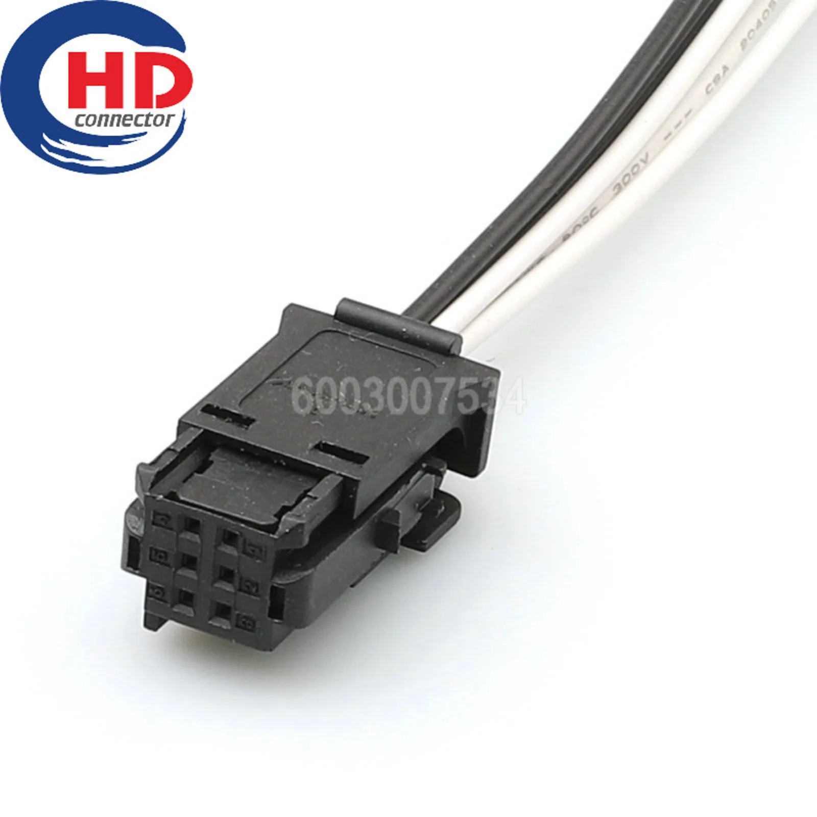 

6 Pin Connector Unsealed 0.6mm Series Female Connectors Cable Plug Motorcycle Electrical Harnesses Wiring Harness 953382-1