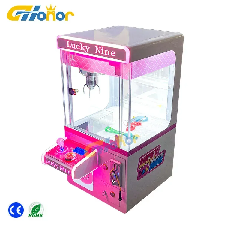 Shopping Mall Indoor Coin-operated Mini Claw Machine Mini Crane Machine Arcade Game Toy Crane Machine