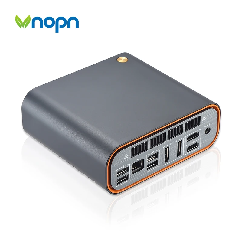 VNOPNミニPC Intel Core i5 12450H DDR5 2*DP 2*HD対応 4つのウルトラディスプレイ Win11 Linux Office デスクトップPC ミニコンピューター