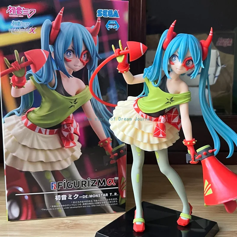 Genuine Sega Fz Hatsune Miku - X Figurizmα Miku D E:Monstar T.R., PVC Action Figure, GK Gift Toy