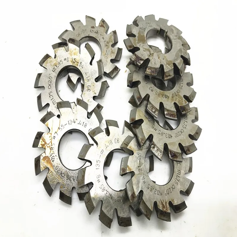 Imagem -04 - Conjunto de Pcs 25 1.5 Involute Gear Cutters Fresa 175 1012 Pa20 Bore22 M0.4 0.5 0.6 0.7 0.8 0.9 1