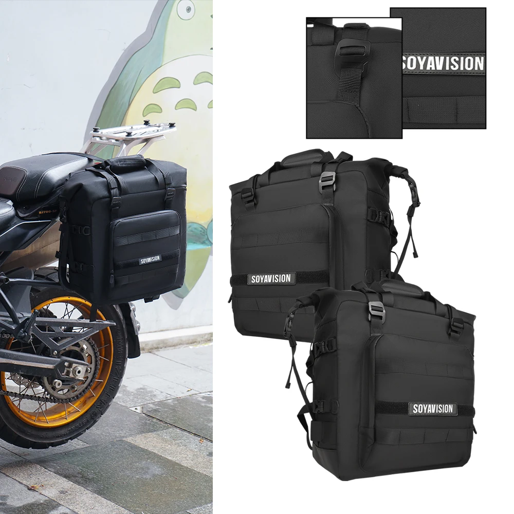 

Motorcycle Tail Bag Travel Outdoor Dry Luggag side Bag Motorcycle Rear Seat Bag