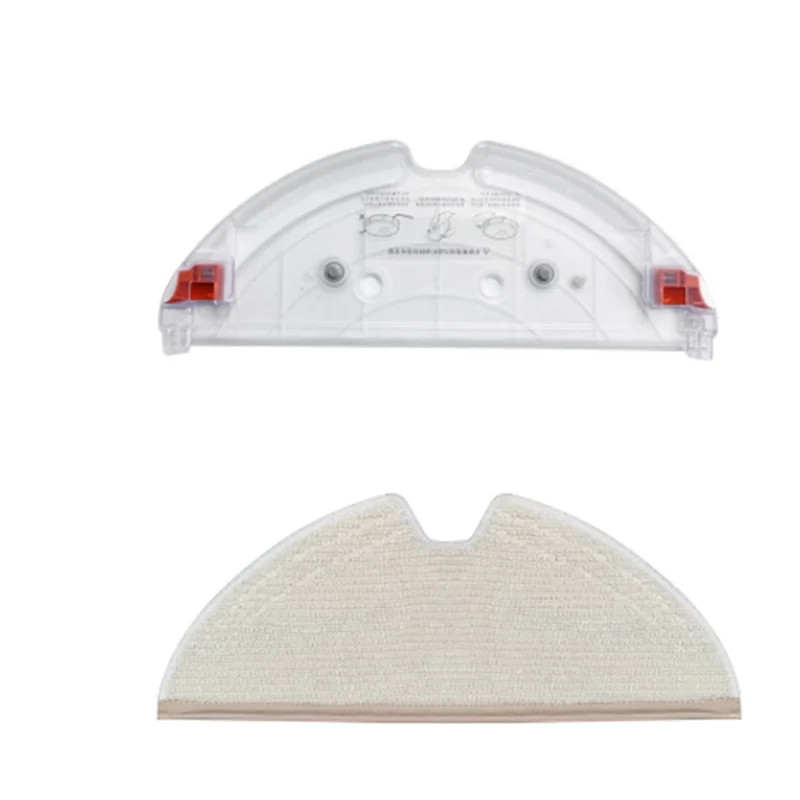 حامل ممسحة A005-Mop مع وسادة ممسحة لاستبدال أجزاء المكنسة الكهربائية Roborock S5 Max/S6 Maxv/S6 PURE/T7