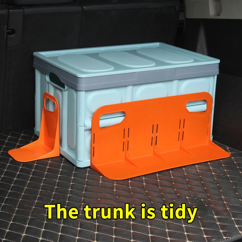 Multifunctional Car Back 1PC Auto: Trunk Organizer Rack Luggage Box Stand Shake-proof Fence Storage Holder Tools