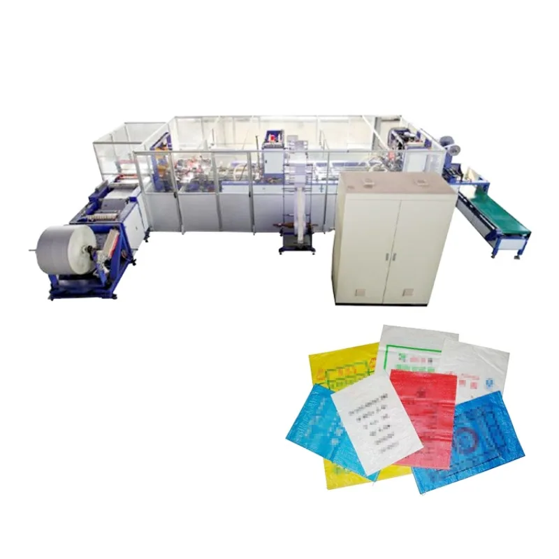 YG YG Plastic PP Leno Roll Oinon Bag Making Machine Leno Mesh Bags Making Machine Pp Woven Bag Sack Production Line Suplier