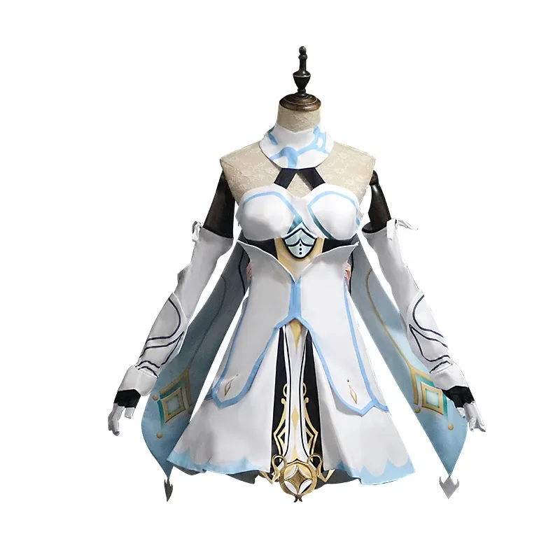 Genshin Impact Lumine Cosplay Traje para Mulheres, Anime, Halloween, Sexy