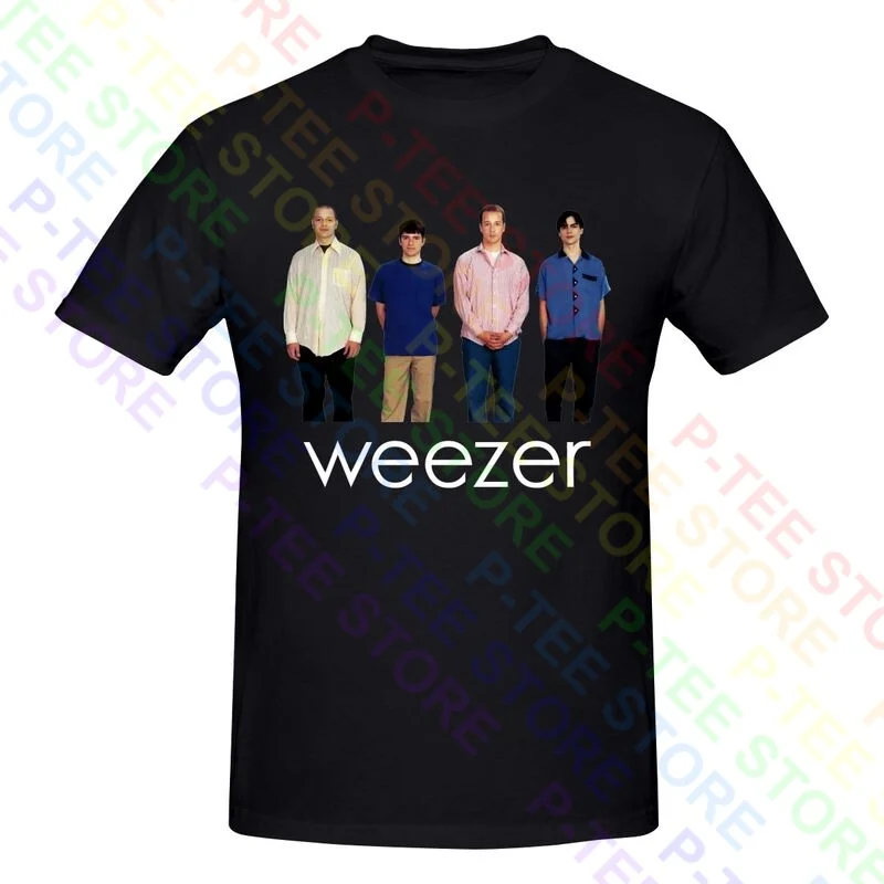 Original 90S Weezer Shirt T-shirt Tee Rare Cotton Classic All-Match