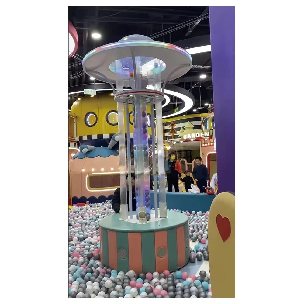 

Interactive Educational Commercial Entertainment Equipment Customized Ball Spreader Machine for Children Indoor Play Center