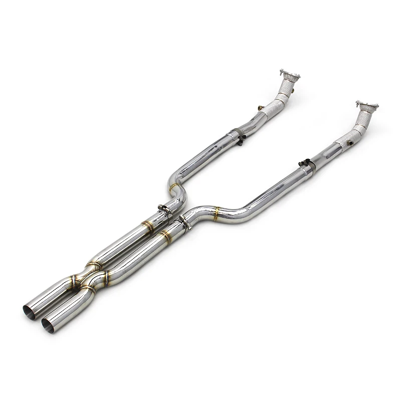 Head Section High flow Pipes Exhaust Pipes branch downpipe Exhaust Pipe with For Maserati Gran Turismo/GT 4.2/4.7 2008-2023