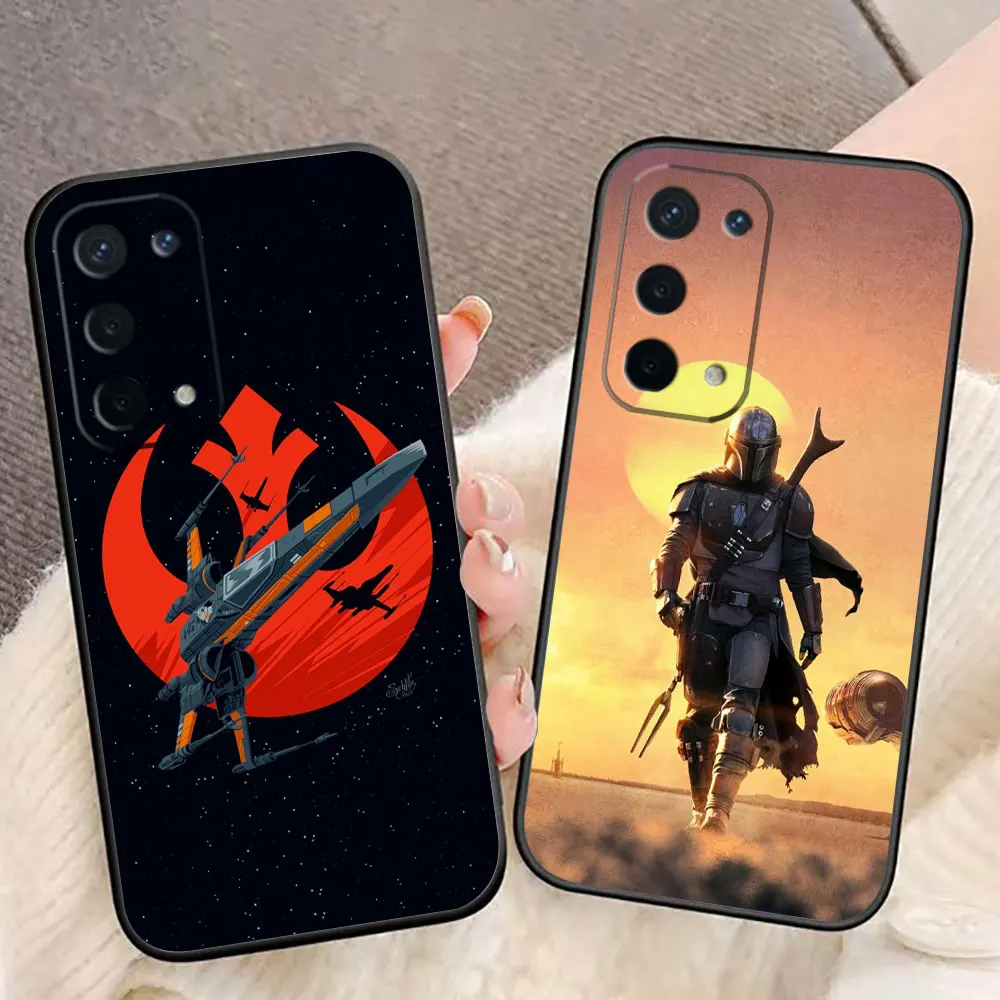 S-Star W-Wars Baby Y-Yoda Phone Case For OPPO A98 A94 A93 A92 A78 A76 A73 A71 A60 A57 A55 A54 A53 A38 A16 A16K Case Funda Shell