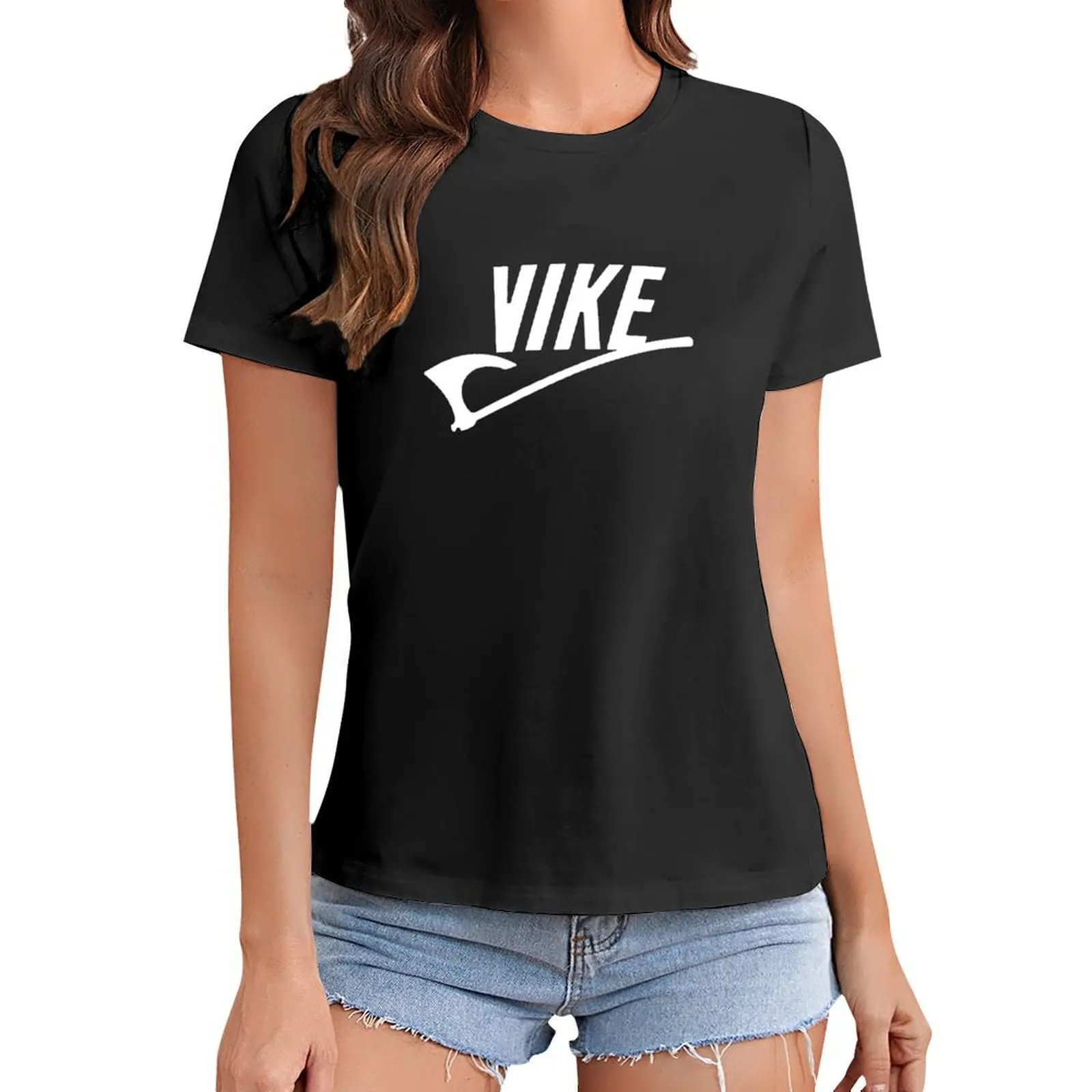 

Vike! II T-Shirt vintage clothes sweat t shirts for Womens