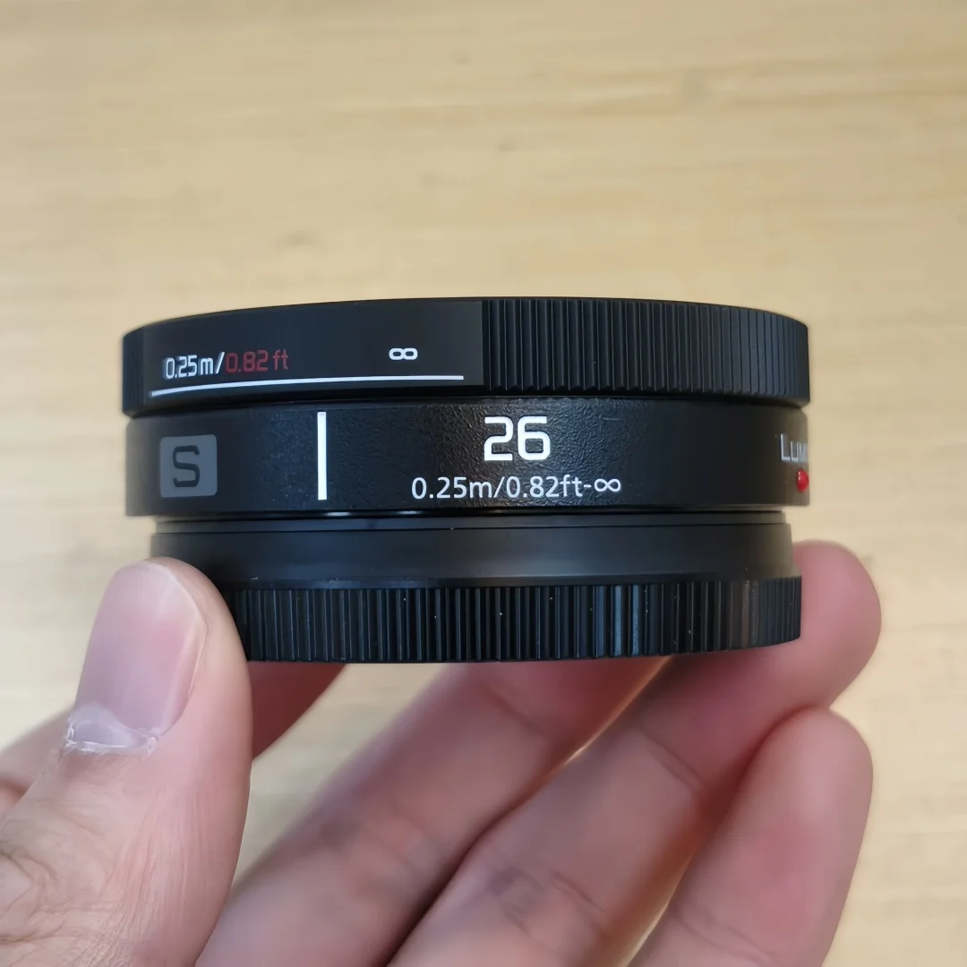 

New Genuine Full Frame Prime Lens For Panasonic Lumix S 26mm F8 S-R26GK For Panasonic S9 S5M2 S5M2X Camera