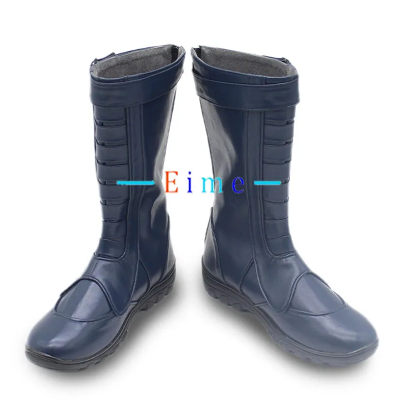 Zapatos de Cosplay de superhéroe Christopher Smith, botas de Carnaval de Halloween, accesorios de Anime, zapatos de cuero PU, accesorios de Cosplay hechos a medida