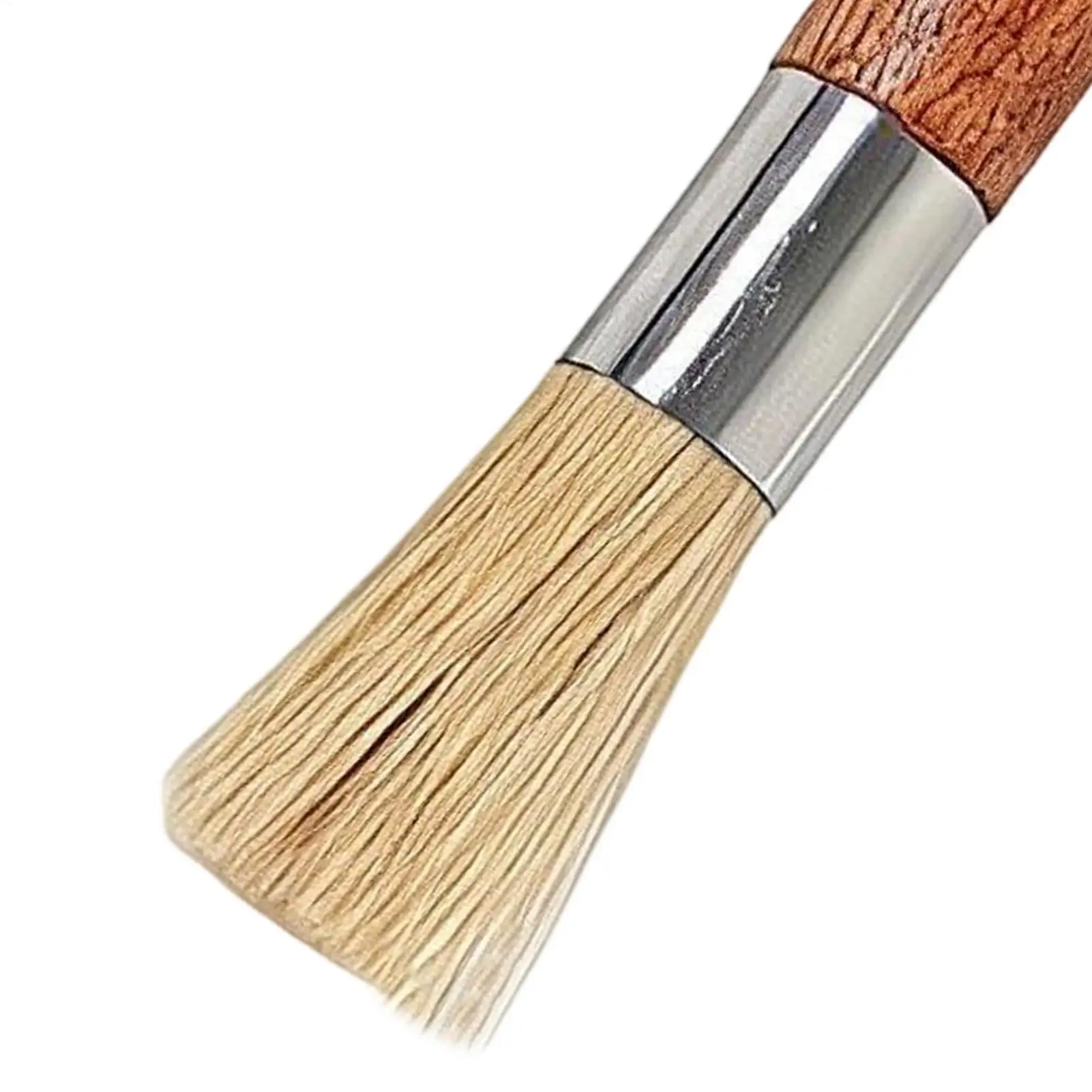 Coffee Grinder Brush Professional Wood Handle Magnetic Tool Coffee Grinder Dusting Brush For Home Kitchen Cafe Bar Bean Grain