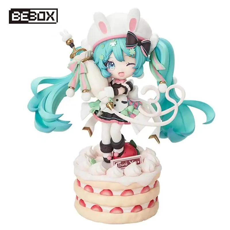 

BEBOX Original VOCALOID Hatsune Miku 39 Yanye Ver. Anime Model ornament Collection Figure Children's toy Christmas birthday gift