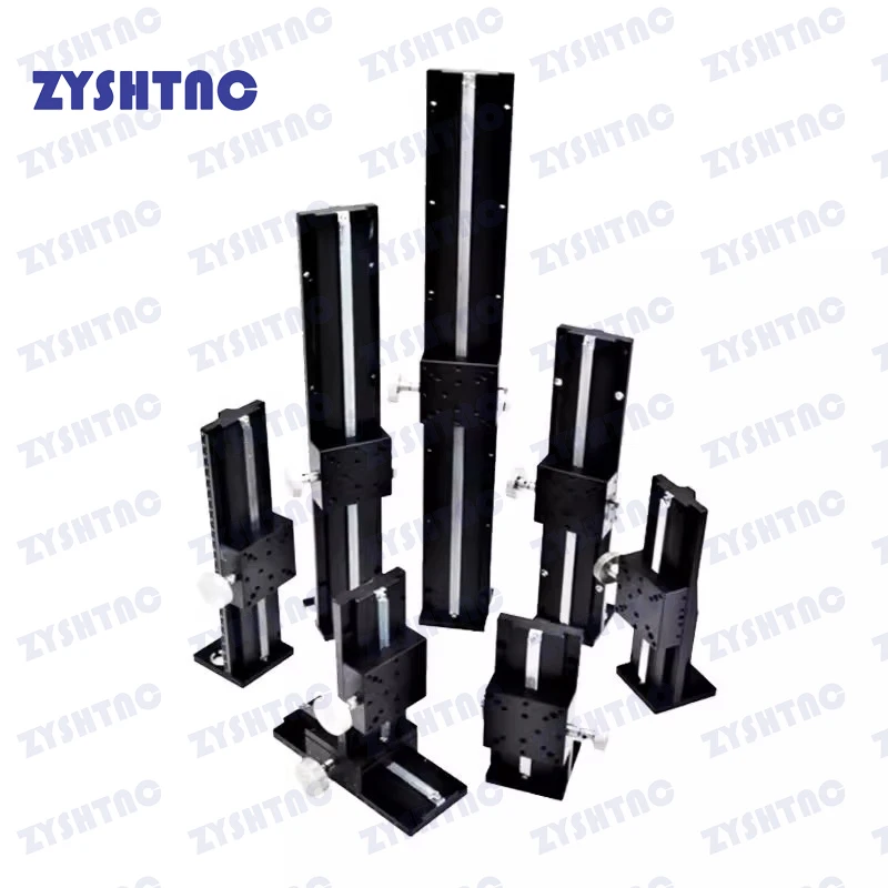 Z Axis Long-range Dovetail Trimming Slide Dovetail Slide Table Sliding stage Manual Displacement Platform LWZ40 ZLWG40