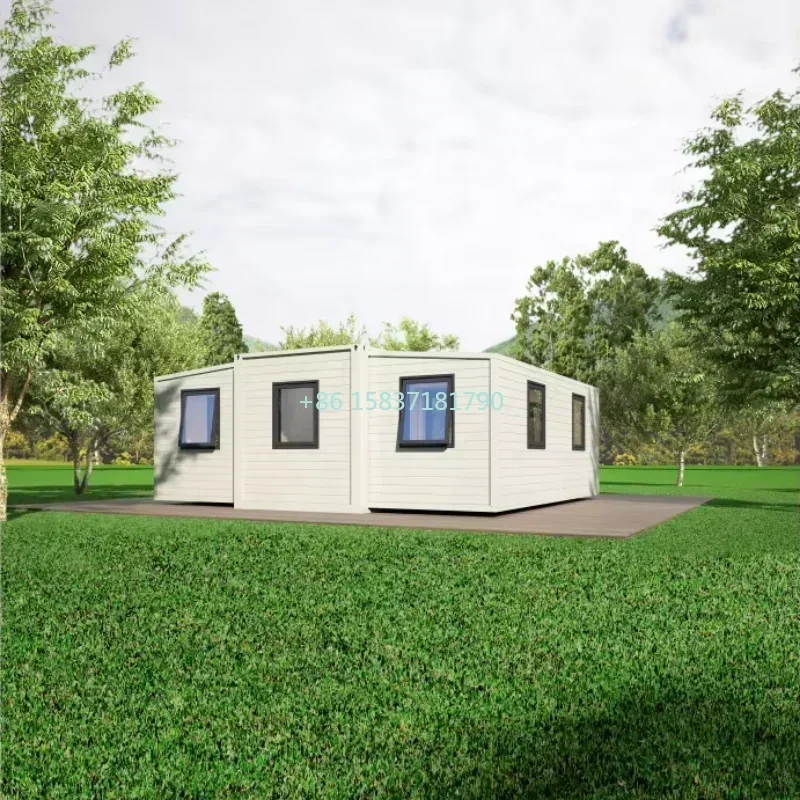 Luxury Folding House Prefabricated Container House 20ft 40ft Prefab Container House Dormitory Simple Fast Building Garden Room