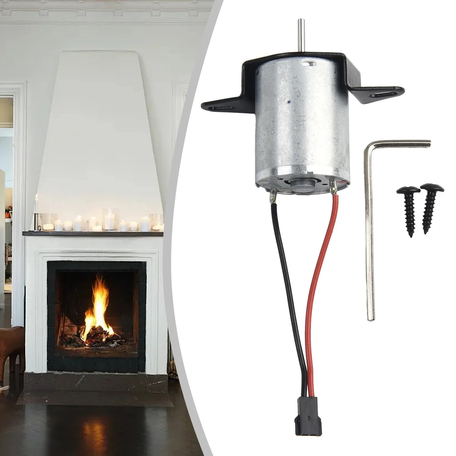 Improve the Performance of Your Fireplace Fan with this Premium Replacement Motor Suitable for Home and Professional Use