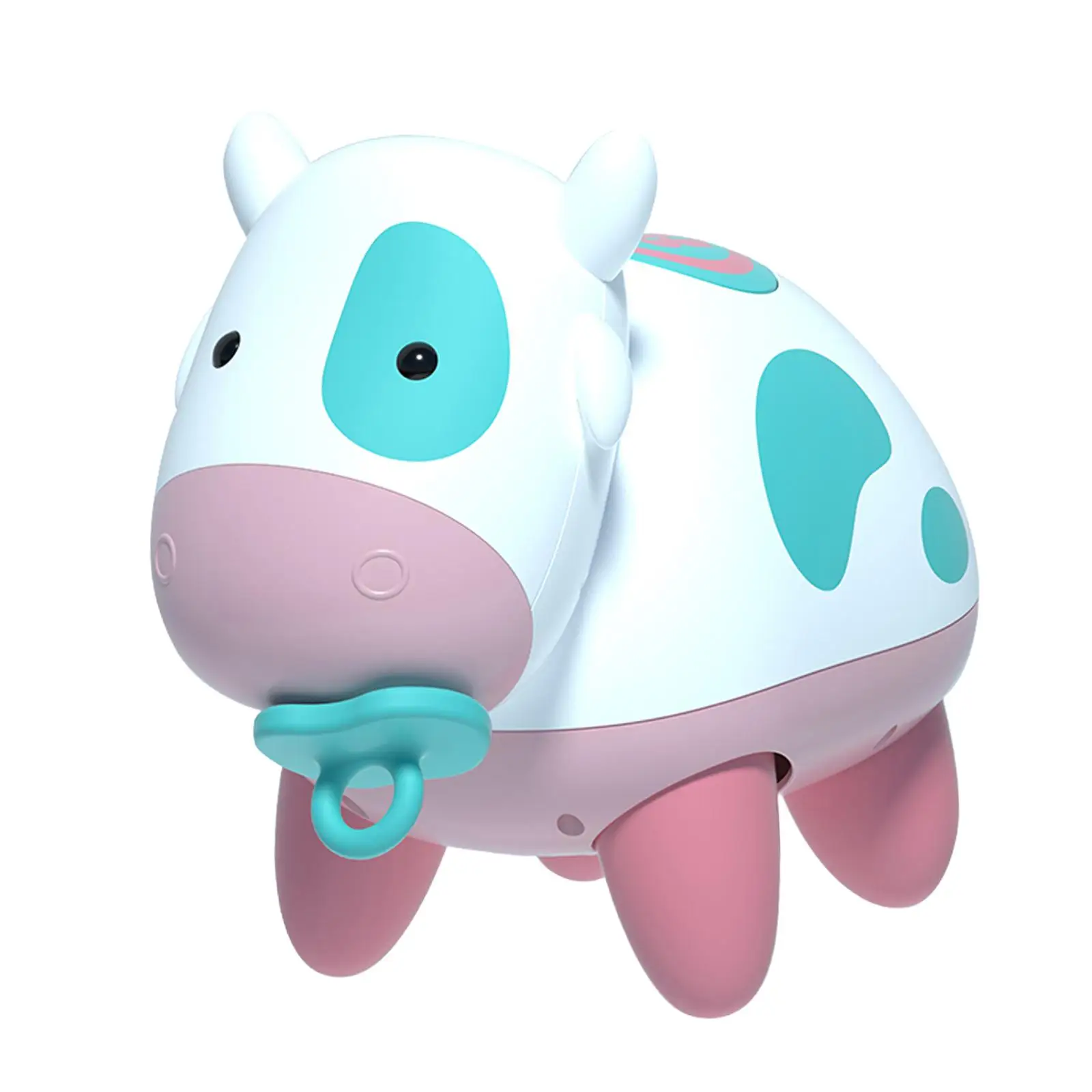 Electric Crawling Cow Toy Funny Sensing Interactive Walking Toy for 6 to 12-18 Months Christmas Easter Gift Boys Newborn Girls