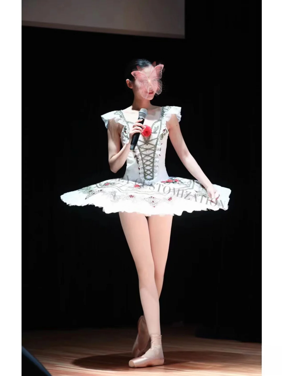 

2024 New Ballet Don Quijote Bridesmaid Variation TUTU Performance Competition Veil Skirt Customized for Adults and Children