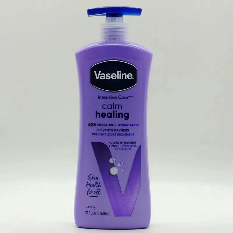 Vaseline Body Lotion Moisturizing Lotion Cream 600ml Moisturizing Lotion Nutritious Relieves dryness and Moisturizes