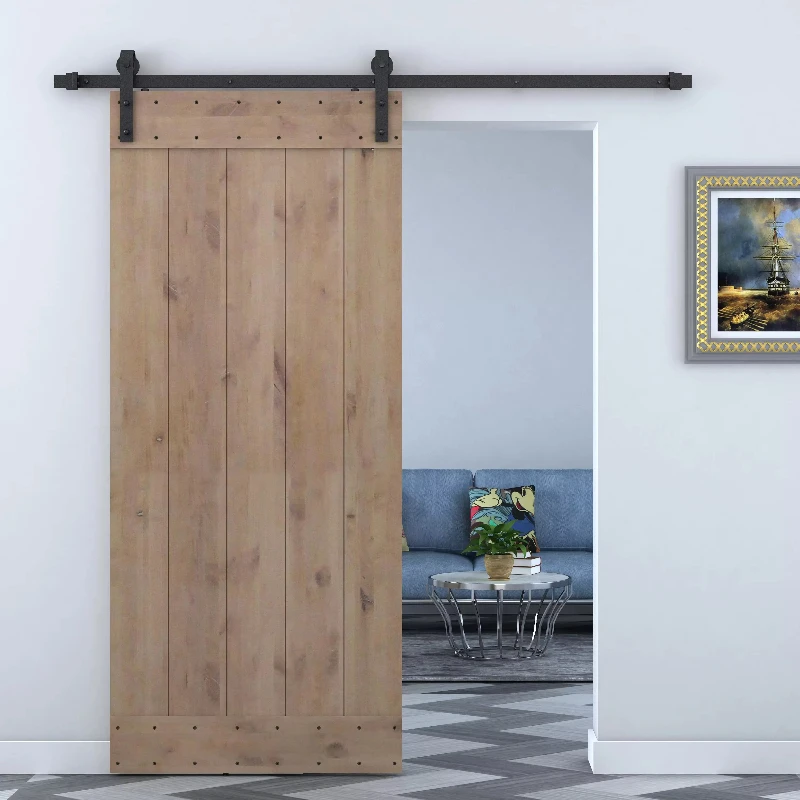 

Country sliding valley gate with hardware fittings