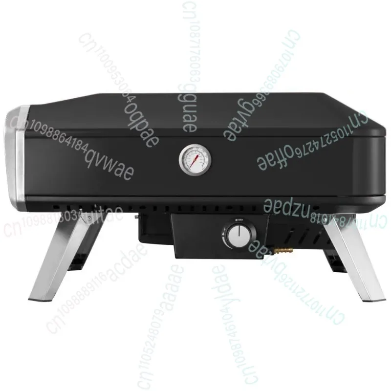 

C-E Удифицированная отверстиями 16-дюймовая газовая печь для пиццы с автоматическим вращением и BBQ Gr-ill Хорошее качество по хорошей цене для садов