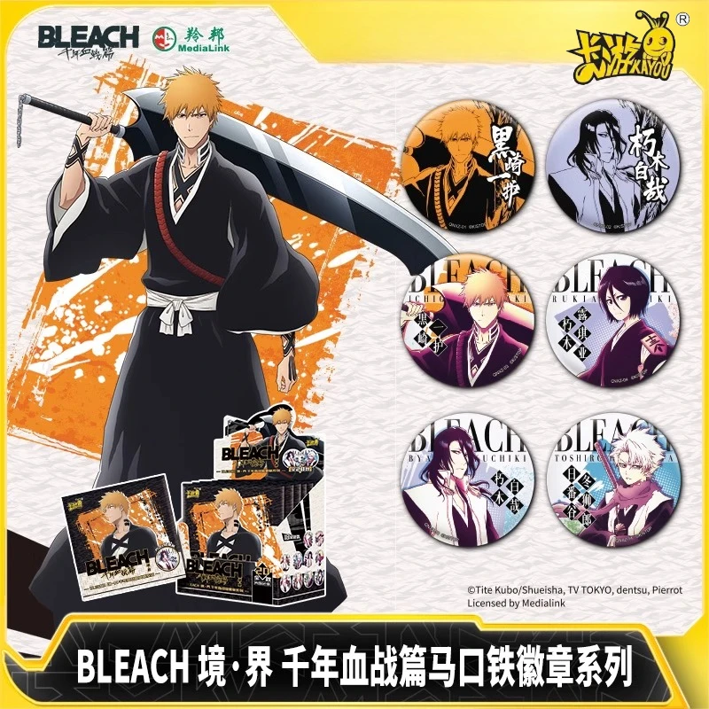 

Эмалированные булавки KAYOU BLEACH «Тысячалетняя война крови», официальная коллекция металлических значков, ограниченный выпуск, подарок на товары в стиле аниме