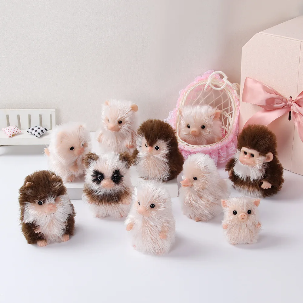 

Cute Baby Pet Animal Series Reborn Dolls Educational Toy Soft Lifelike Piggy/Puppy Fun Play House Toy Reborn Doll Birthday Gifts