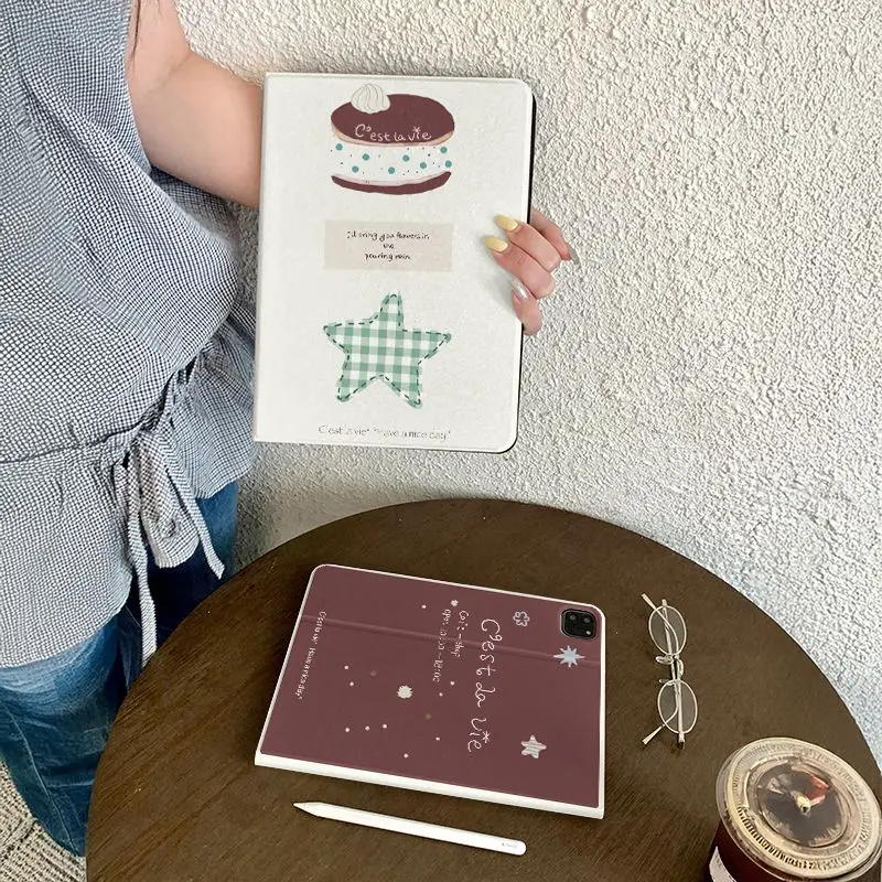 

Чехол для планшета ins "Cake stars" для iPad pro 10/11 дюймов 2020/6/7/8/Air 3-й/Air 4/9 gen/Air 5-го поколения 2022/Air 11