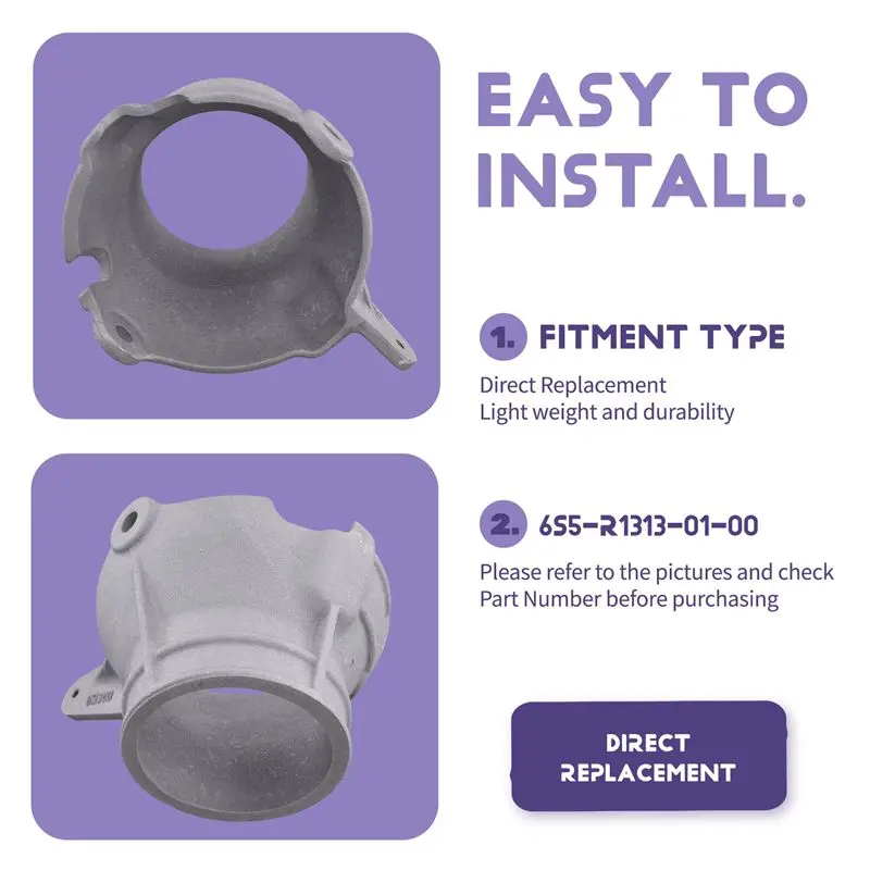 6S5-R1313-01-00 فوهة عاكس التوجيه لـ PWC FX WAVERUNNER FX Cruiser HO SHO SVHO FZS FZR يستبدل المناسب #3