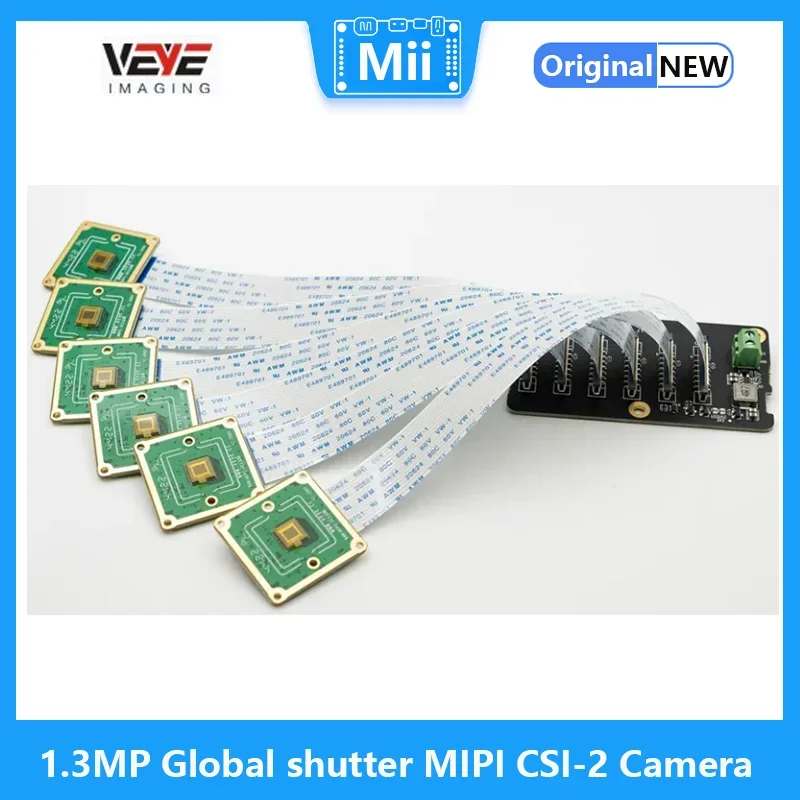 

1.3MP Global shutter Machine Vision MIPI CSI-2 Camera, AGX-nCAM-SC132M for Jetson AGX-Xavier,Orin and TX2 Devkit