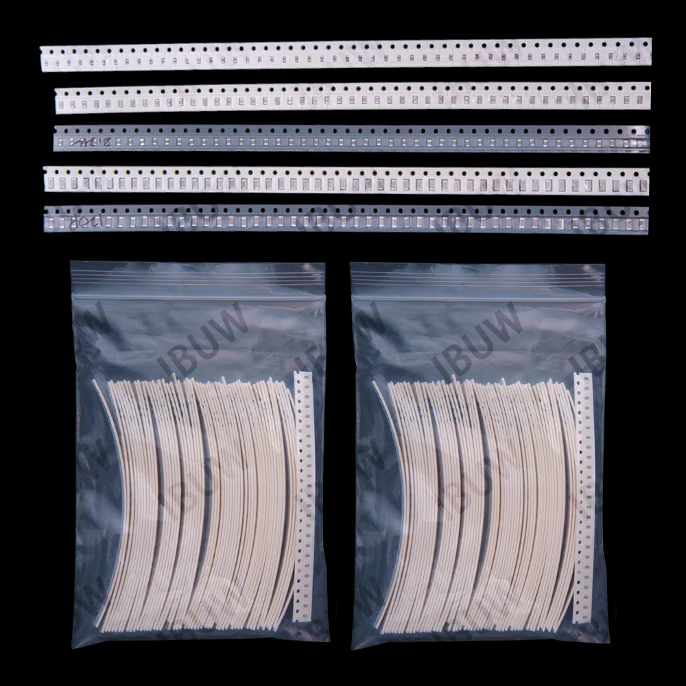 52Value 55Value Each 50PCS/25PCS 0402 0603 0805 1206 capacitor smd kit 1pf 1uf 10uf  0603 0805