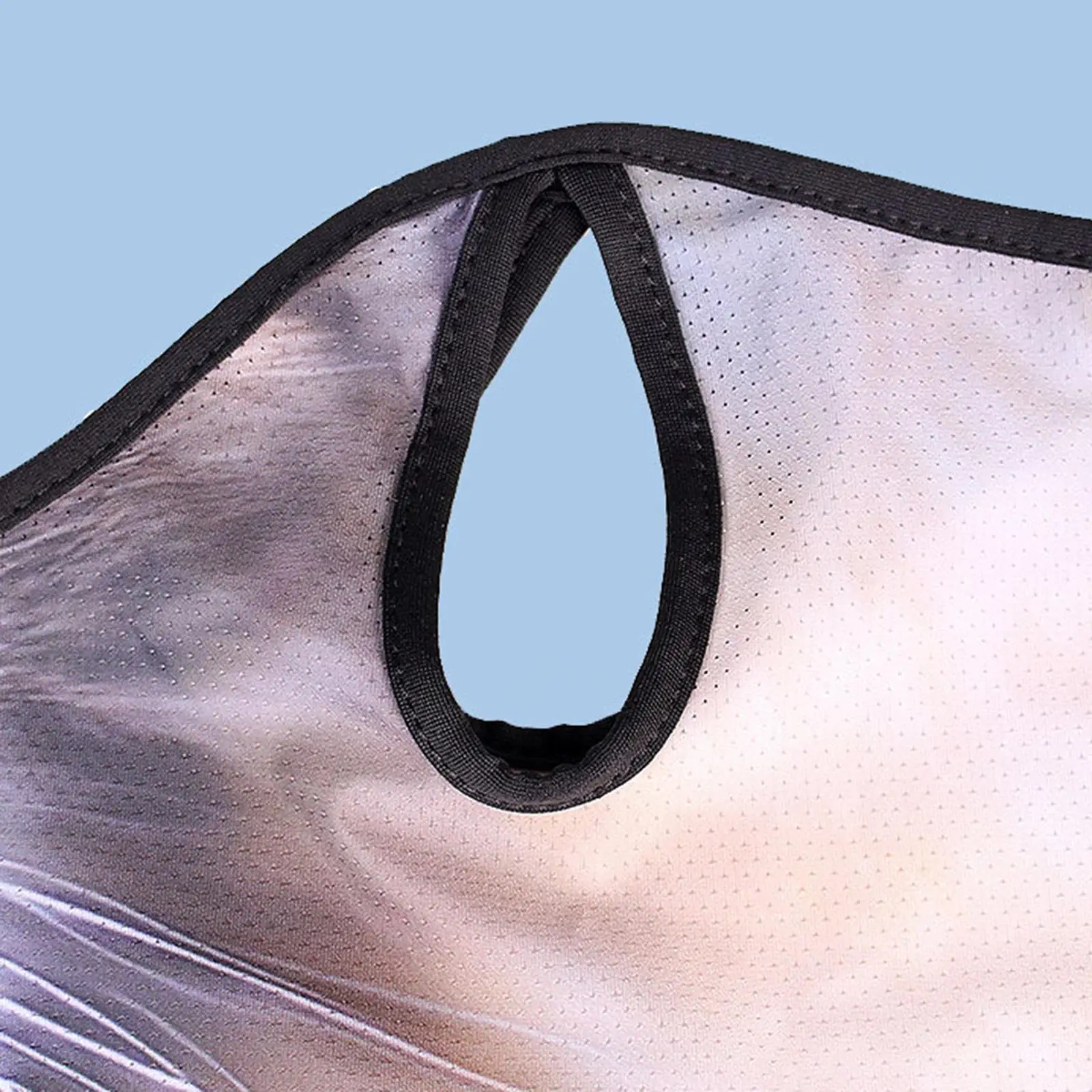 قناع وجه رفيع وخفيف الوزن للأنشطة الخارجية للحماية من الشمس، باندانا قابلة للتنفس للرقبة لركوب الدراجات والنساء والرجال