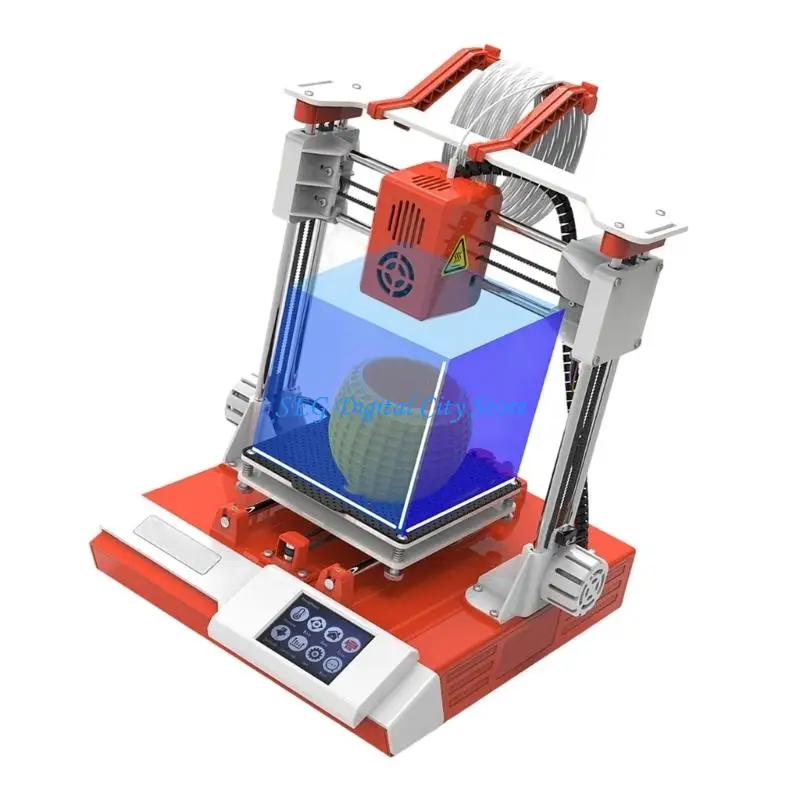 U75B 100x100x100mm Small Frequency Division Multiplexing 3D Printer High Accuracy Fast Heating Easy Maintenance For Beginner