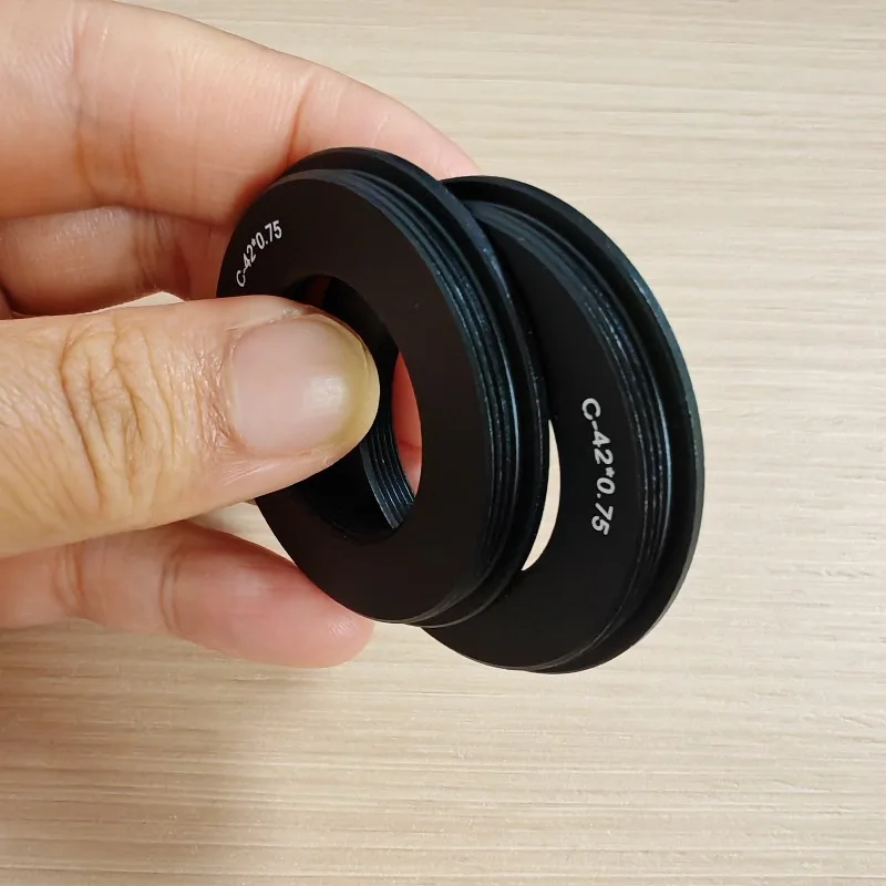 C-M42*1 Adapter Ring C-mount Lens Convert to M42 Mount C Inner Thread to M42 Outer Thread Lens Adapter
