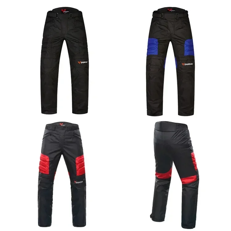 Hot Sell Black Red Blue 600D Single-layer Motorcycle Jersey And Pants