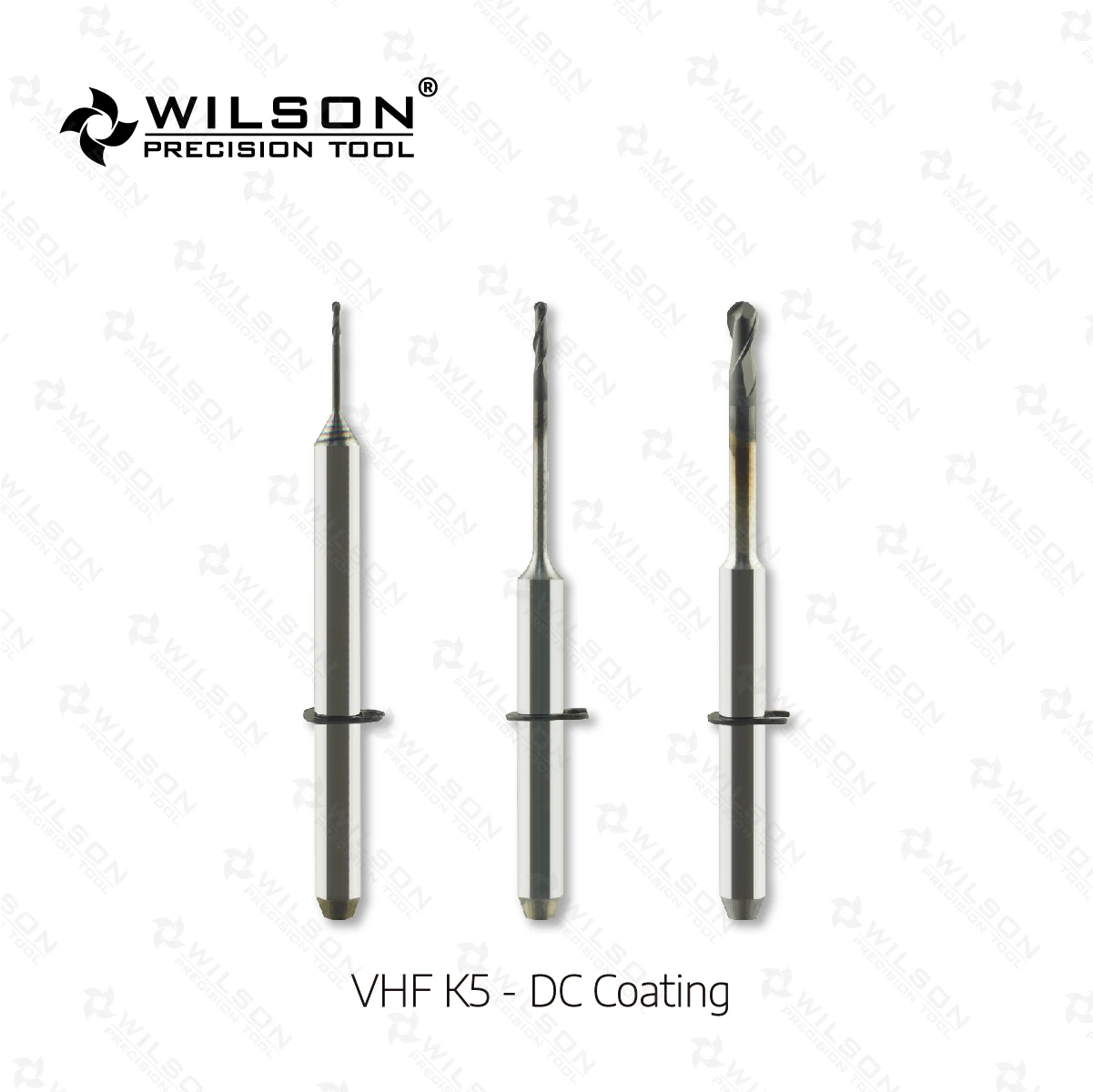 For VHF K5 Machines WILSON PRECISION TOOL Milling Burs-Cutting Zirconia- Overall Length 40mm