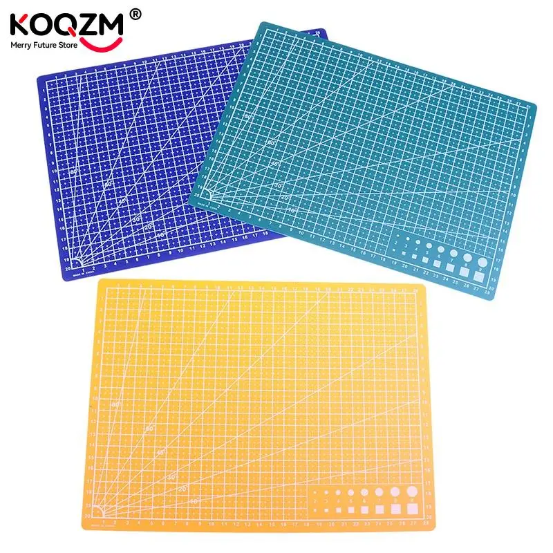 1pc 30*22cm A4 Grid Lines Self Healing Cutting Mat Craft Card Fabric Leather Paper Board