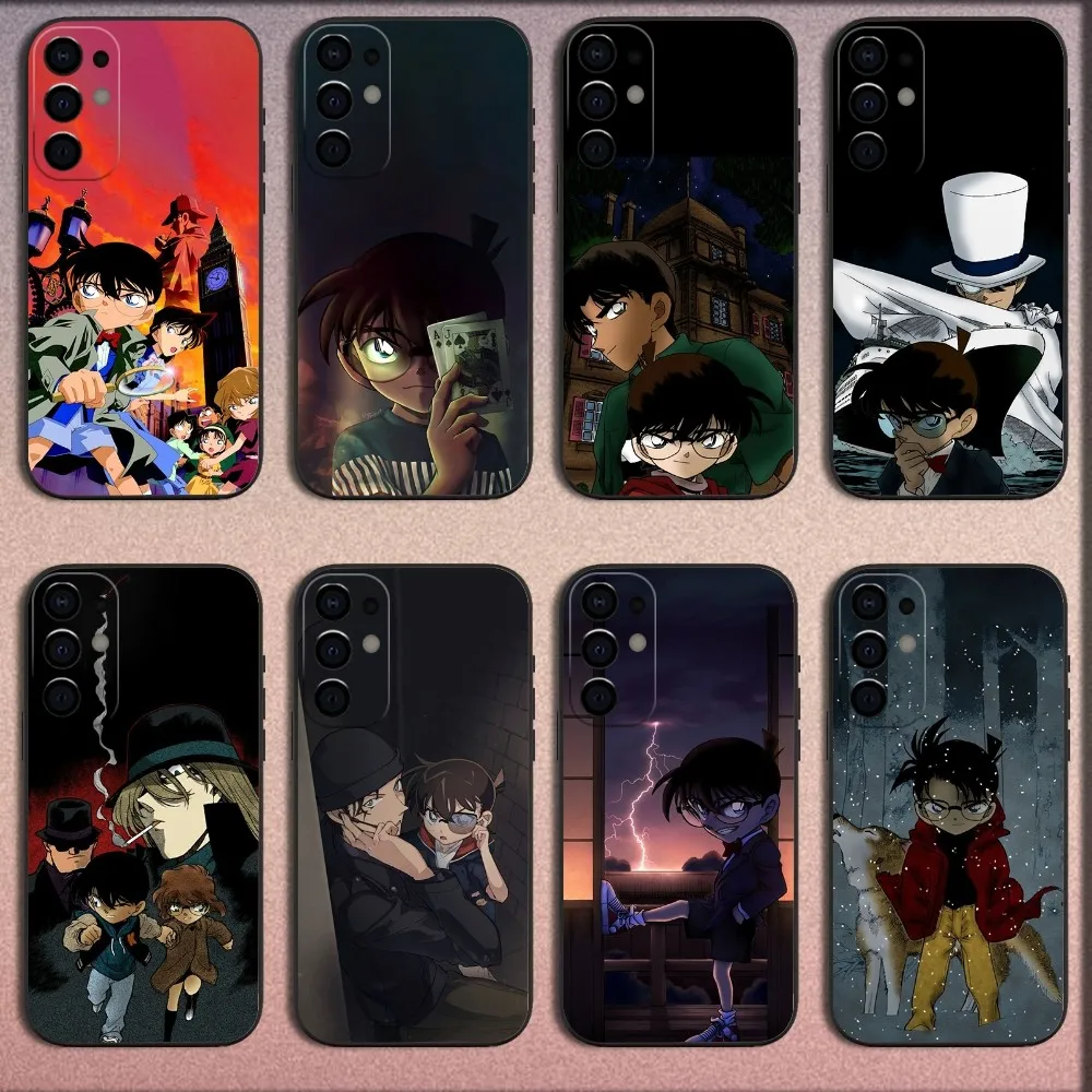 

Anime COOL Boy C-Conan Phone Case For Samsung S25,S24,S21,S22,S23,S30,Ultra,S20,Plus,Fe,Lite,Note,10,9,5G Black Soft Cover