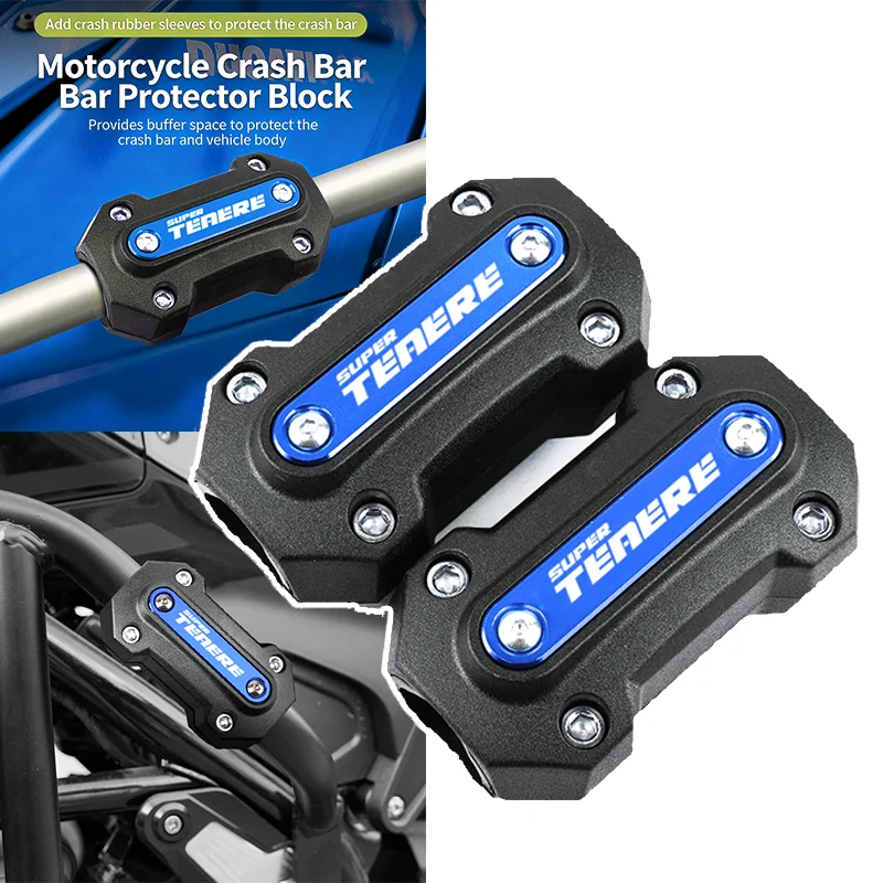 

SuperTenere For YAMAHA XTZ750 Super Tenere XTZ 750/700 Motorcycle Bumper Engine Guard Protection Crash bar Decorative Block