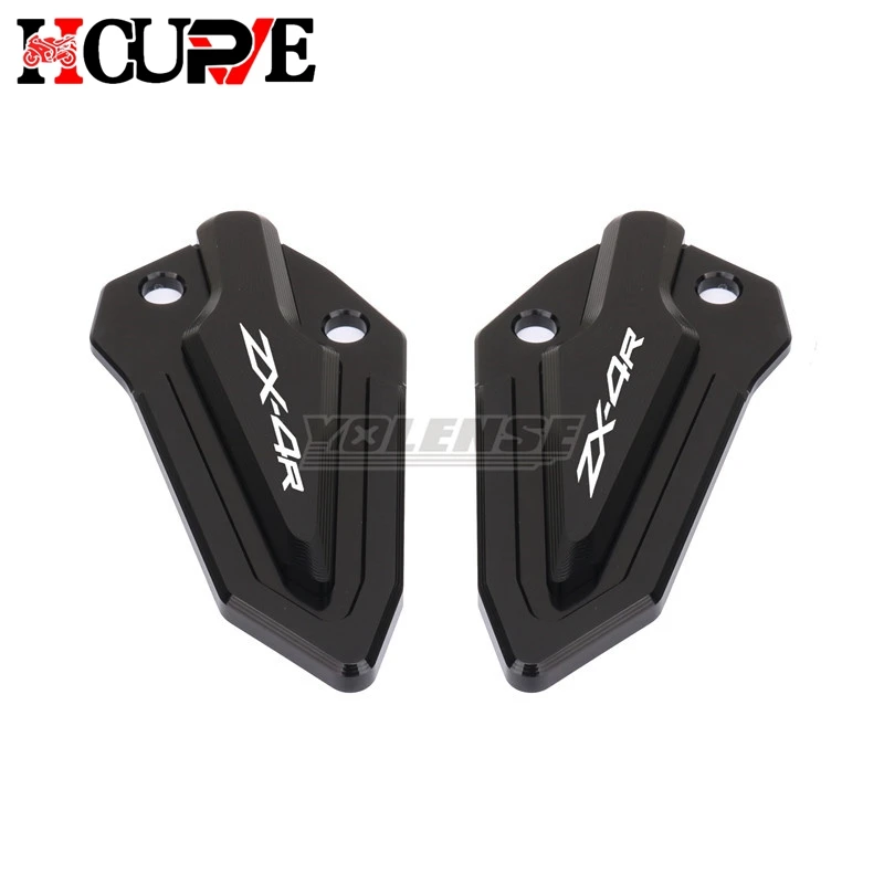 Motorcycle Accessories Footrest Pedal Foot Peg Heel Plates Guard Cover Protector Fit For ZX-4R ZX-4RR ZX-25R ZX4R ZX4RR ZX25R