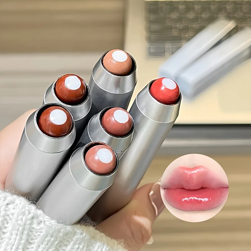 Ледяная увлажняющая помада 2-в-1, зеркальная глазурь для губ, водостойкая долговечная увлажняющая помада, пухлый блеск, идеальный подарок