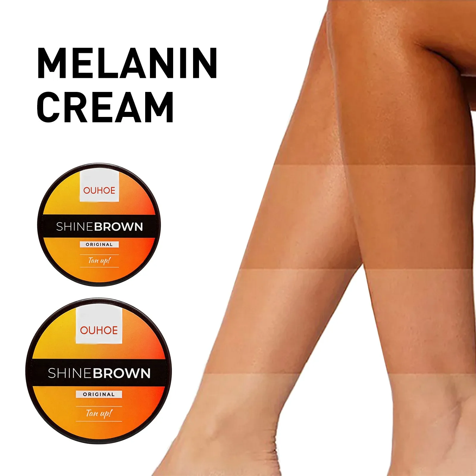 Facial Care Set Self Tanners Tanning Accelerator Cream Shine Brown Fast Bronzing Deep Tan Boost Sunless Natural Beach Summer
